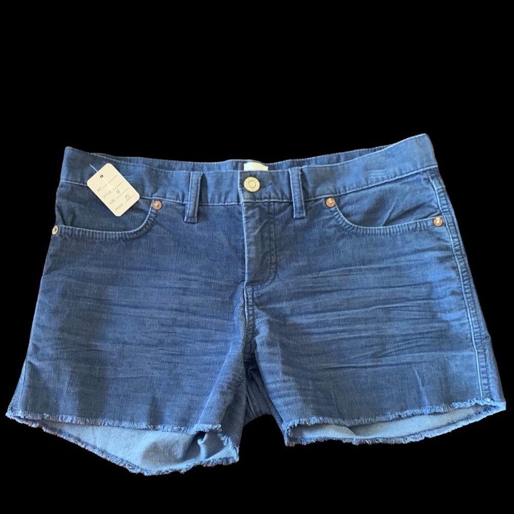 Dark blue Size 4 gap corduroy shorts